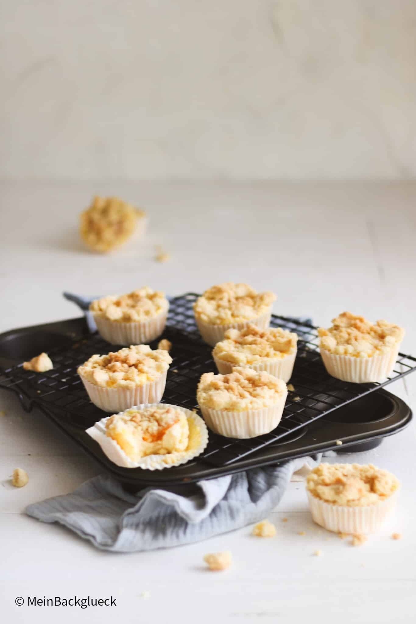 saftige Käsekuchen Muffins Rezept - Mein Backglück