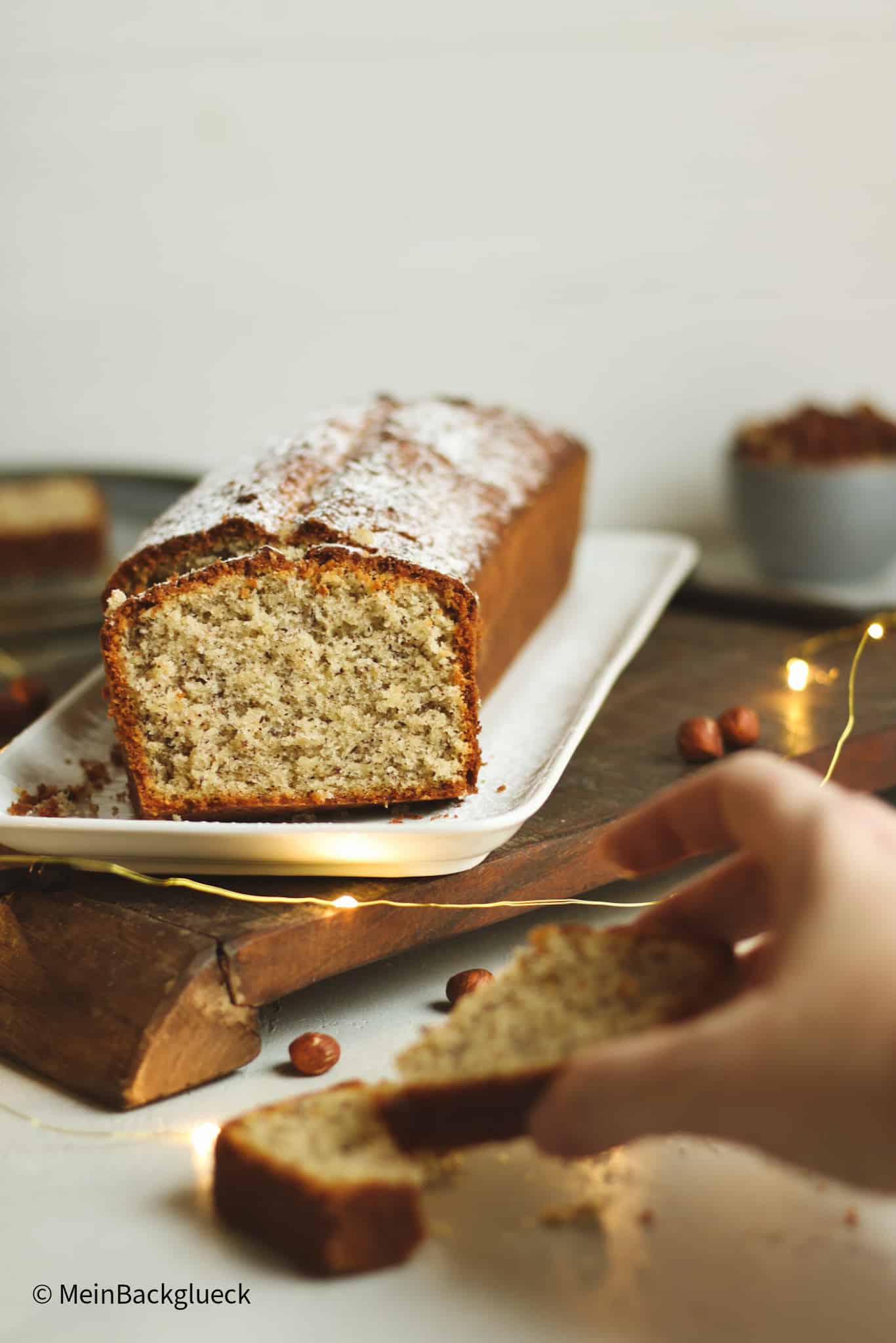 Saftiger Nusskuchen Aus Der Kastenform - Mein Backglück