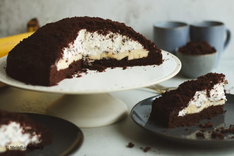 Maulwurfkuchen Rezept mit Banane