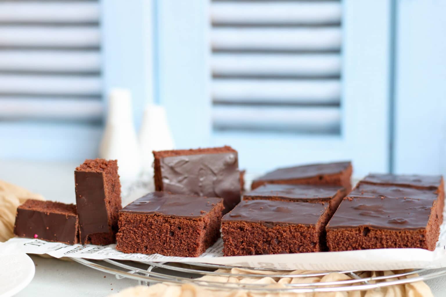 schneller Schokokuchen vom Blech - Mein Backglück
