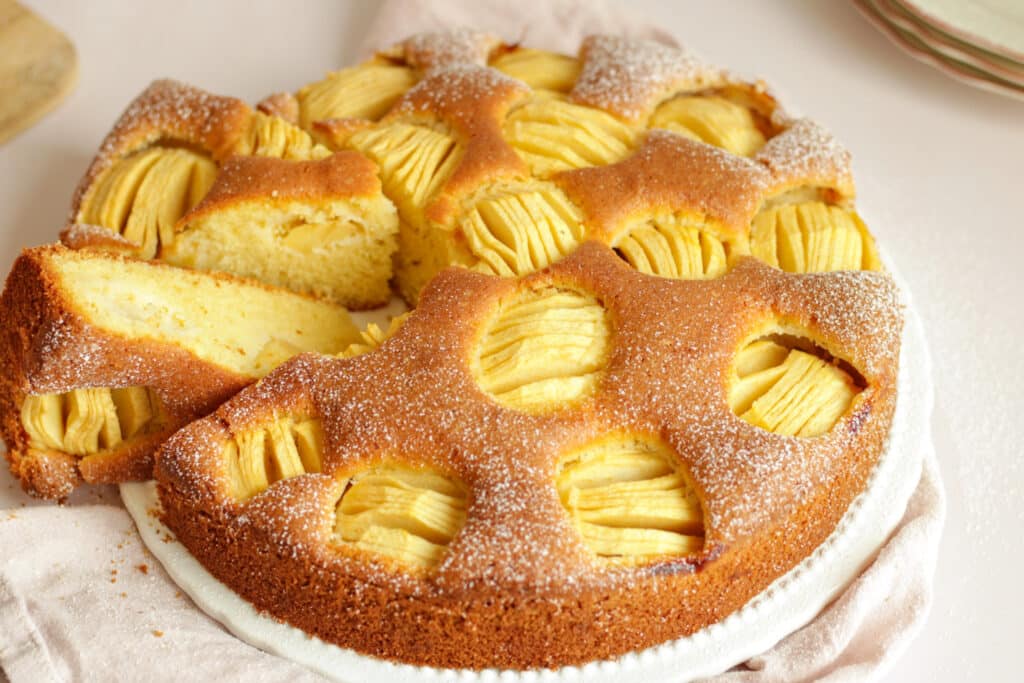 einfacher Apfelkuchen