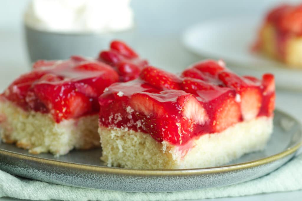 Erdbeerkuchen Blech Rezept