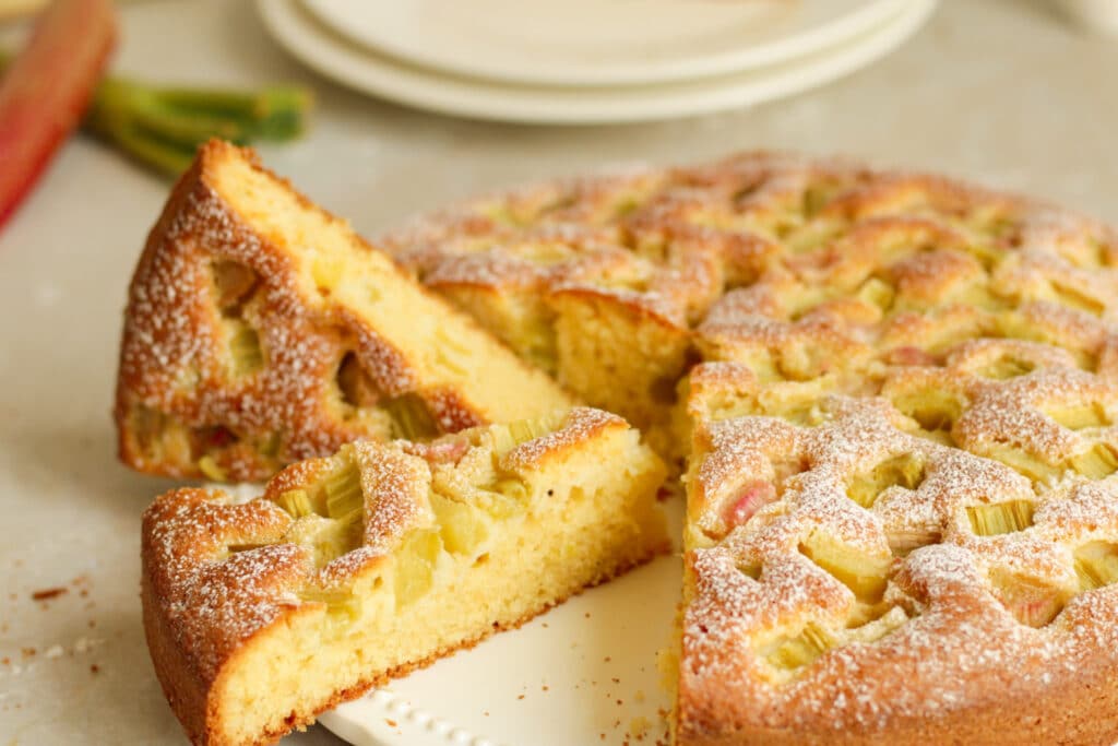 Rhabarberkuchen Rührteig Springform Rezept