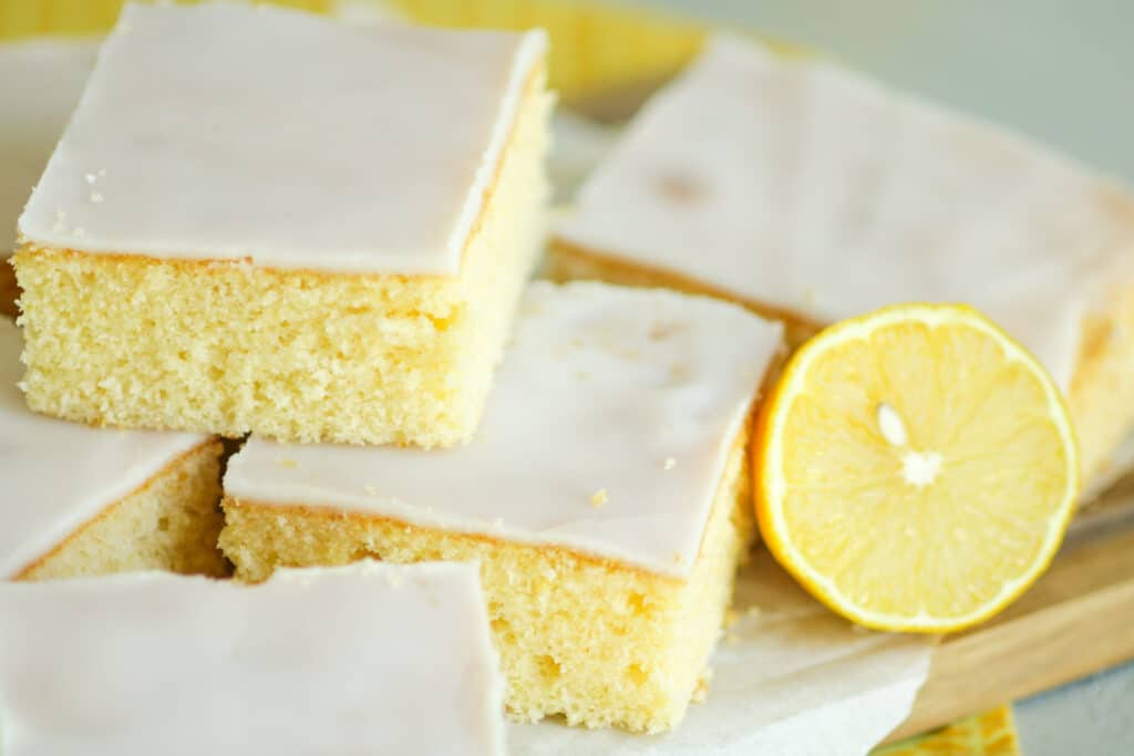 Rezept Zitronenkuchen vom Blech