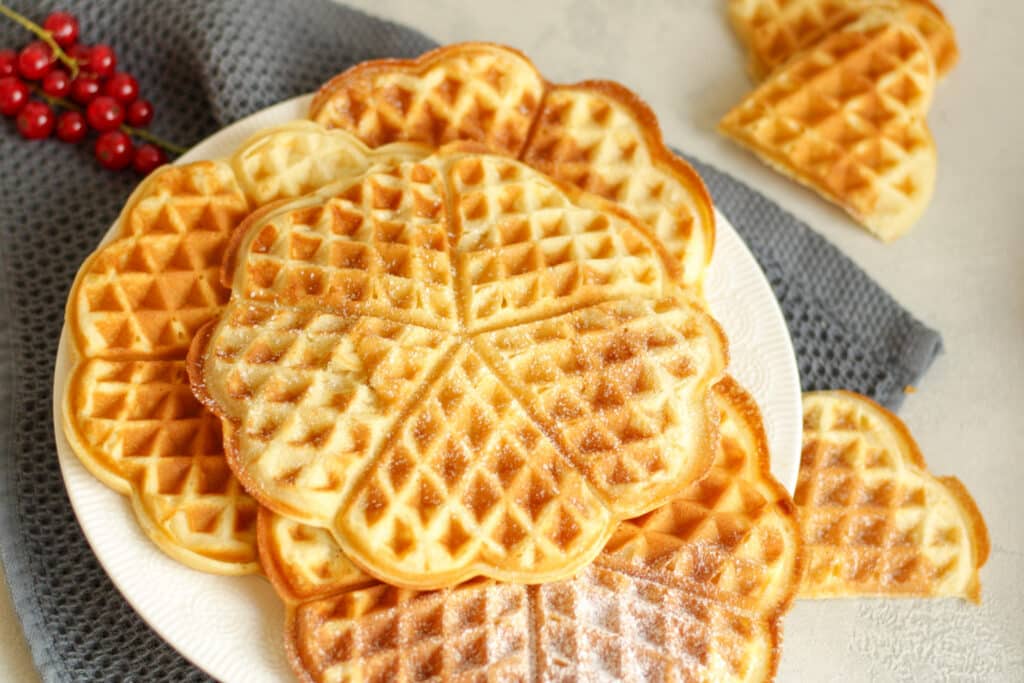 einfache Waffeln