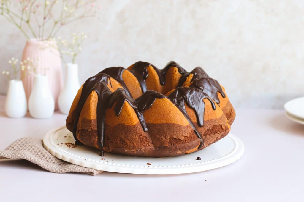 Marmorkuchen mit Eierlikör