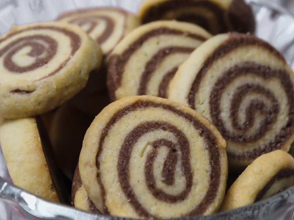 schwarz weiß Gebäck Rezept