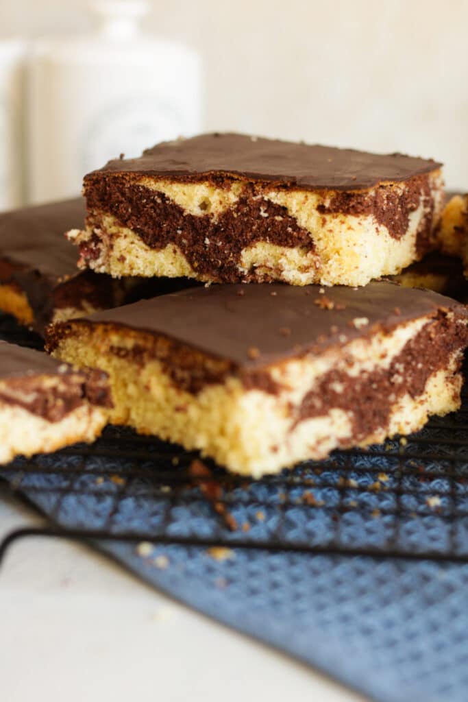 schneller Marmorkuchen vom Blech